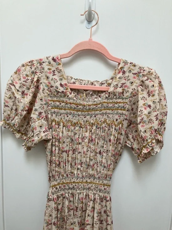 DÔEN Castalia Dress in Feathered Floral - Size Small - Picture 7 of 12